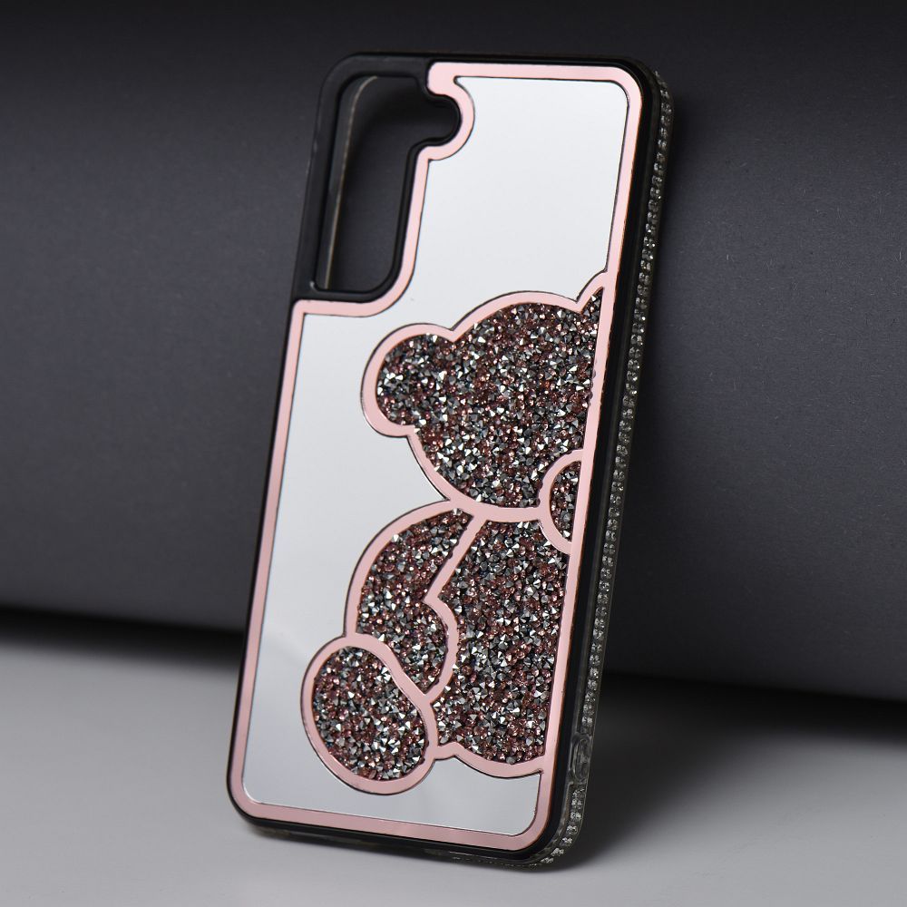 SCHUTZHÜLLE FÜR SAMSUNG GALAXY S24 FE HEYCASE TEDDYBÄR ROSA