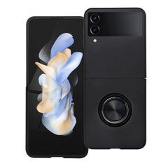 HÜLLE FÜR SAMSUNG Z FLIP 4 HEYCASE ICON RING SCHWARZ