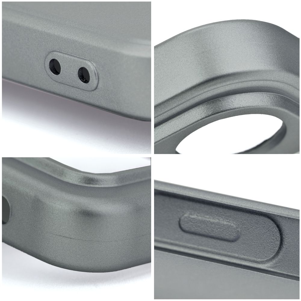 HÜLLE FÜR XIAOMI REDMI 13C / POCO C65 HEYCASE METALLIC GRAU