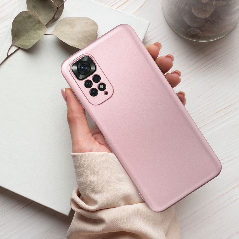 HÜLLE FÜR XIAOMI REDMI 13C / POCO C65 HEYCASE METALLIC PINK