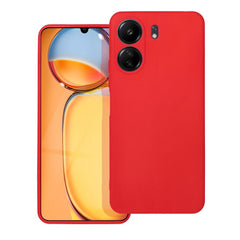 HÜLLE FÜR XIAOMI REDMI 13C / POCO C65 HEYCASE SOFT ROT