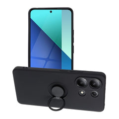 HÜLLE FÜR XIAOMI REDMI NOTE 13 4G HEYCASE ICON RING SCHWARZ