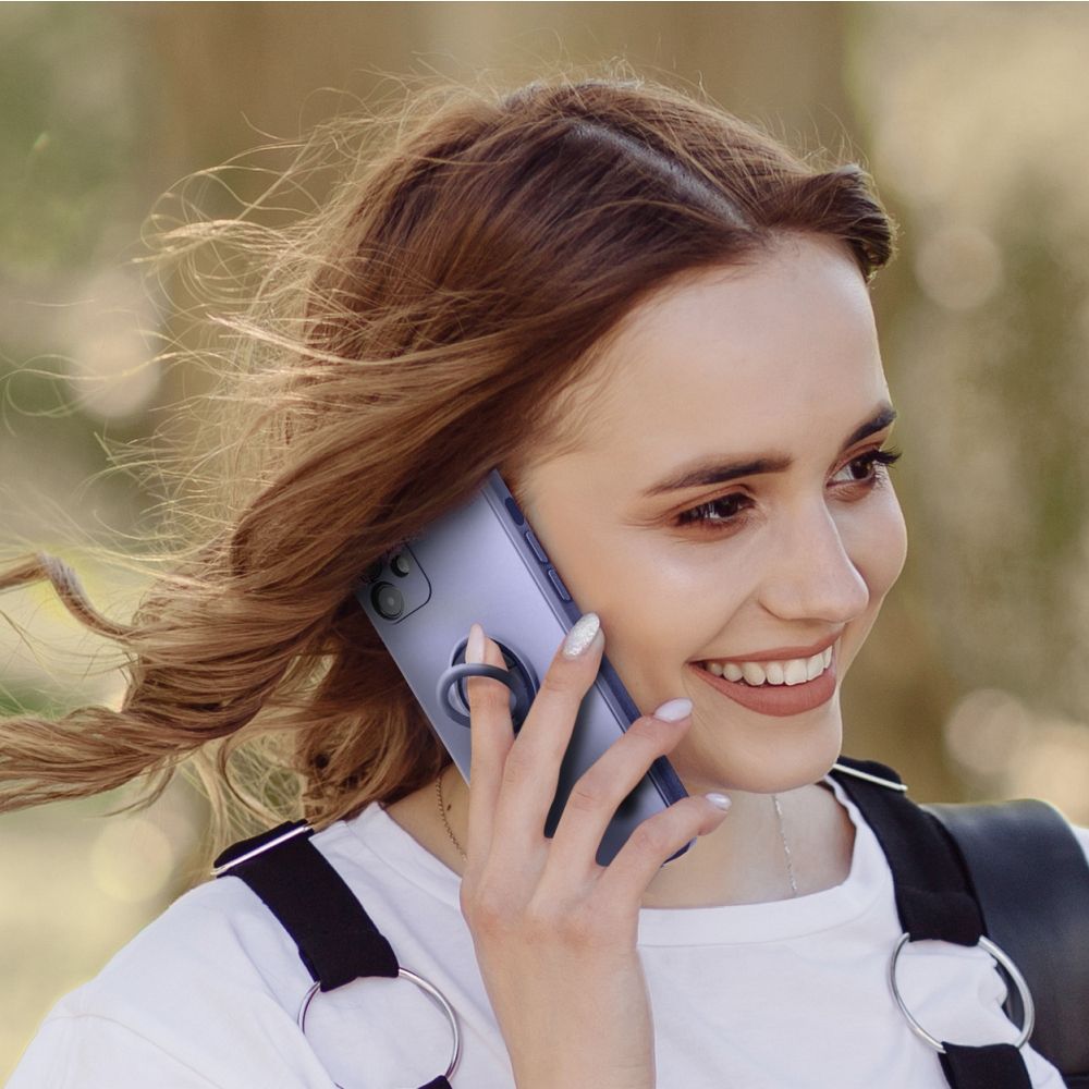 HÜLLE FÜR XIAOMI REDMI NOTE 13 5G HEYCASE ICON RING VIOLETT