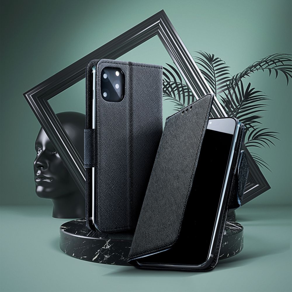 HÜLLE FÜR XIAOMI REDMI NOTE 13 PRO 4G HEYCASE FANCY WALLET SCHWARZ