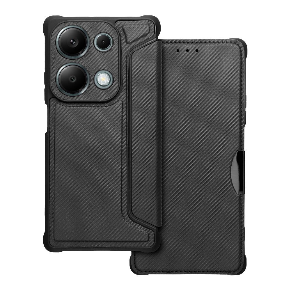KÜLLE XIAOMI REDMI NOTE 13 PRO 4G / POCO M6 PRO 4G HEYCASE RAZOR WALLET SCHWARZ