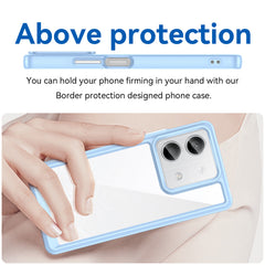 HeyCase Frame Schutz für Xiaomi Redmi Note 13 Pro 5G Blau