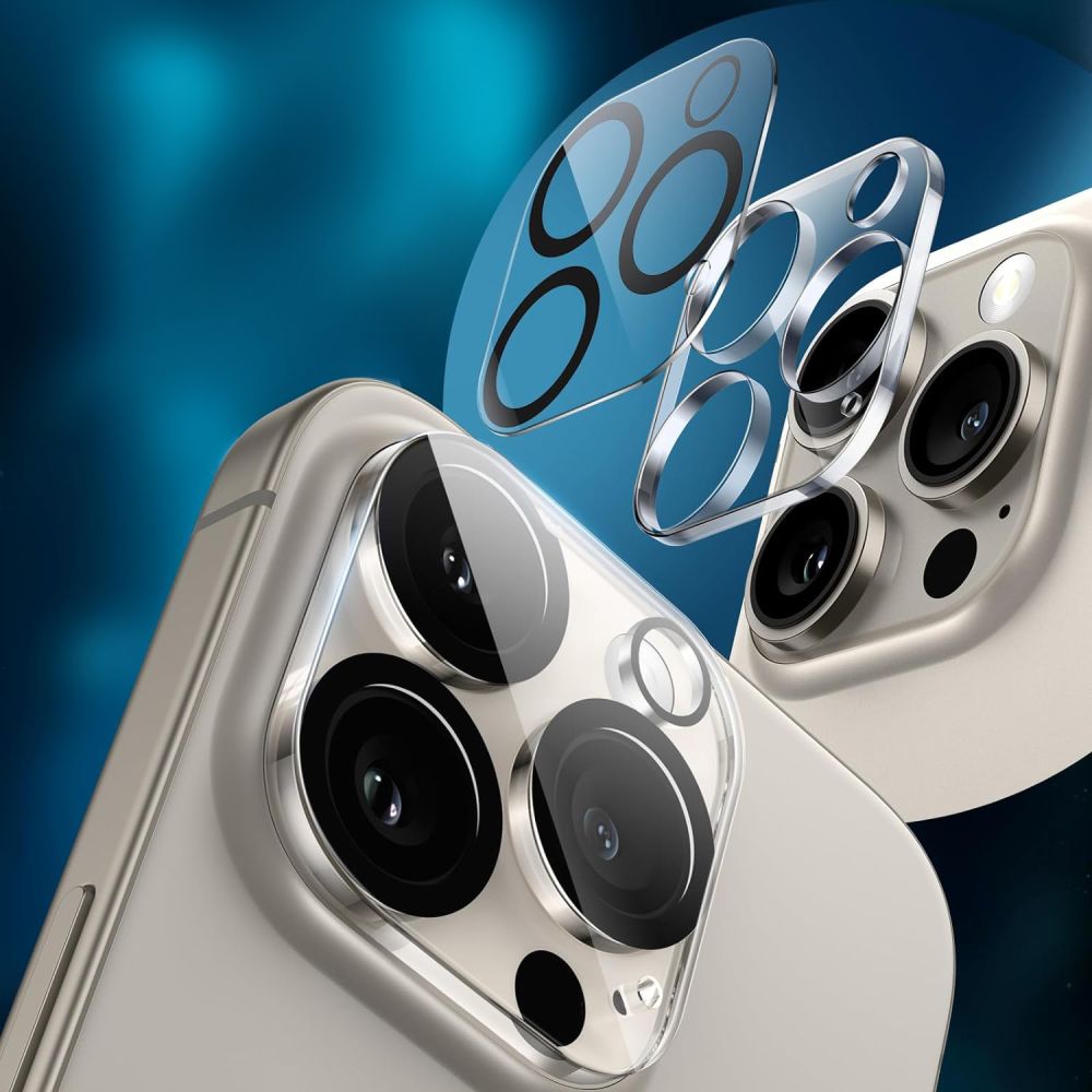 SCHUTZGLAS FÜR DIE KAMERA-LINSE DES IPHONE 16 PRO / 16 PRO MAX HOFI CAM PRO+ KLAR