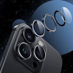 SCHUTZGLAS FÜR DIE KAMERA-LINSE HOFI CAMRING PRO+ GALAXY S24 FE SCHWARZ