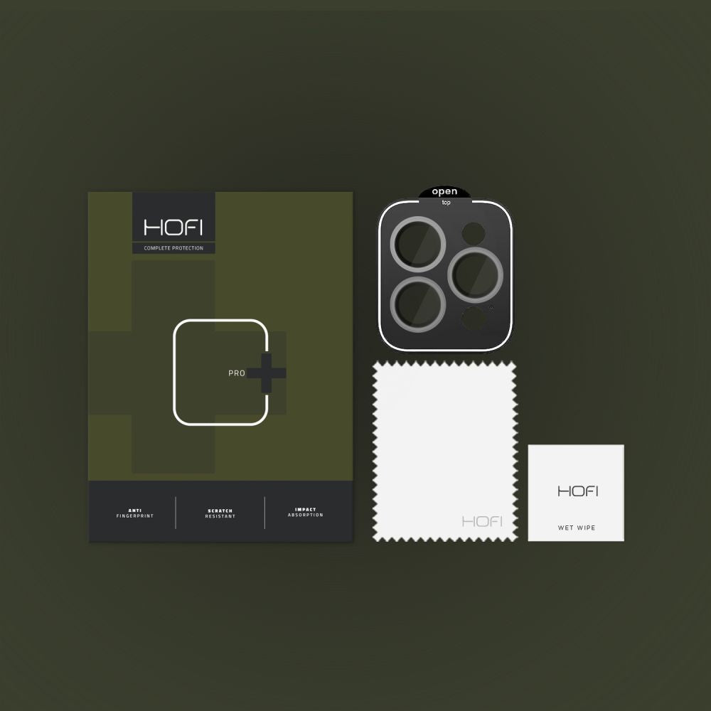 SCHUTZGLAS FÜR DIE KAMERA HOFI CAMRING PRO+ IPHONE 15 PRO / 15 PRO MAX KLAR