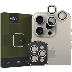 SCHUTZGLAS FÜR DIE KAMERA HOFI CAMRING PRO+ IPHONE 15 PRO / 15 PRO MAX TITAN
