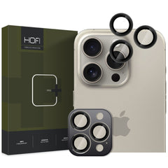 SCHUTZGLAS FÜR DIE KAMERA-LINSE DES IPHONE 16 PRO / PRO MAX CAMRING PRO+ MAX SCHWARZ