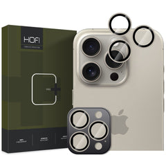 SCHUTZGLAS FÜR DIE KAMERA-LINSE HOFI CAMRING PRO+ IPHONE 16 PRO / 16 PRO MAX NATURAL TITAN