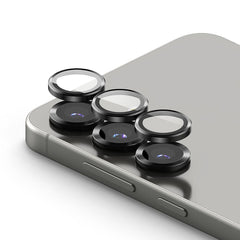 SCHUTZGLAS FÜR DIE KAMERA LINSEN RINGKE CAMERA FRAME PROTECTOR 2-PAK GALAXY S25+ PLUS SCHWARZ