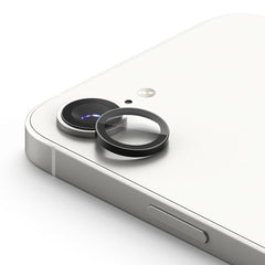 SCHUTZGLAS FÜR DIE KAMERA LINSEN RINGKE CAMERA FRAME PROTECTOR 2-PAKET IPHONE 16E SCHWARZ