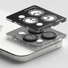SCHUTZ FÜR DIE KAMERA RINGKE CAMERA FRAME PROTECTOR IPHONE 15 PRO SCHWARZ