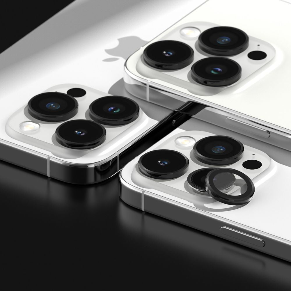 SCHUTZ FÜR DIE KAMERA RINGKE CAMERA FRAME PROTECTOR IPHONE 15 PRO SCHWARZ