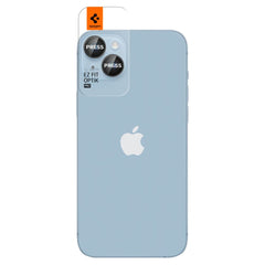 SCHUTZ FÜR DIE KAMERA SPIGEN OPTIK.TR "EZ FIT" KAMERASCHUTZ 2-PAK IPHONE 14 / 14 PLUS SCHWARZ