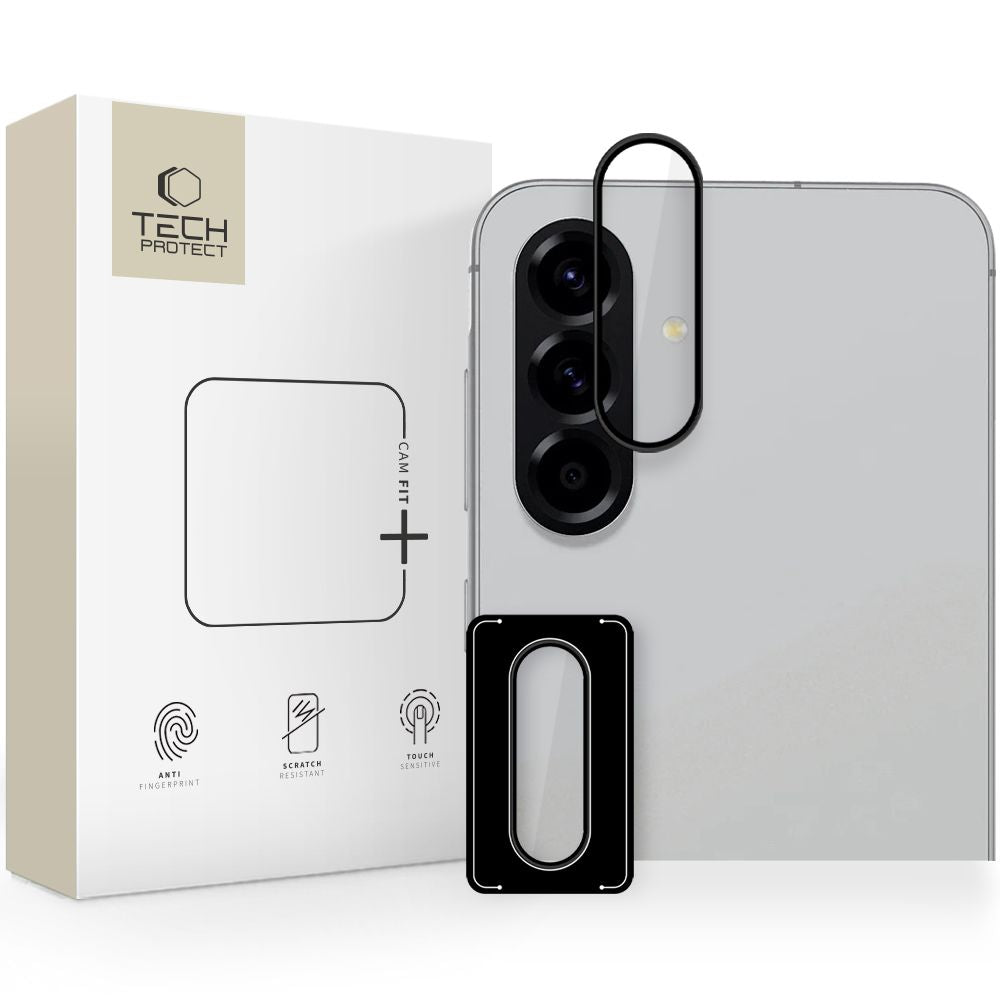 SCHUTZGLAS FÜR DIE KAMERA-LINSEN TECH-PROTECT CAMRING FIT+ GALAXY A36 / A56 5G SCHWARZ