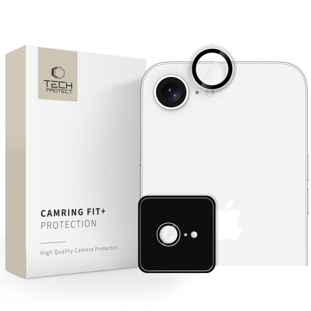 SCHUTZGLAS FÜR DIE KAMERA-LINSEN TECH-PROTECT CAMRING FIT+ IPHONE 16E KLAR