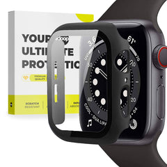 360° SCHUTZHÜLLE FÜR APPLE WATCH 40 MM DOOP DEFENSE 360GUARD SCHWARZ
