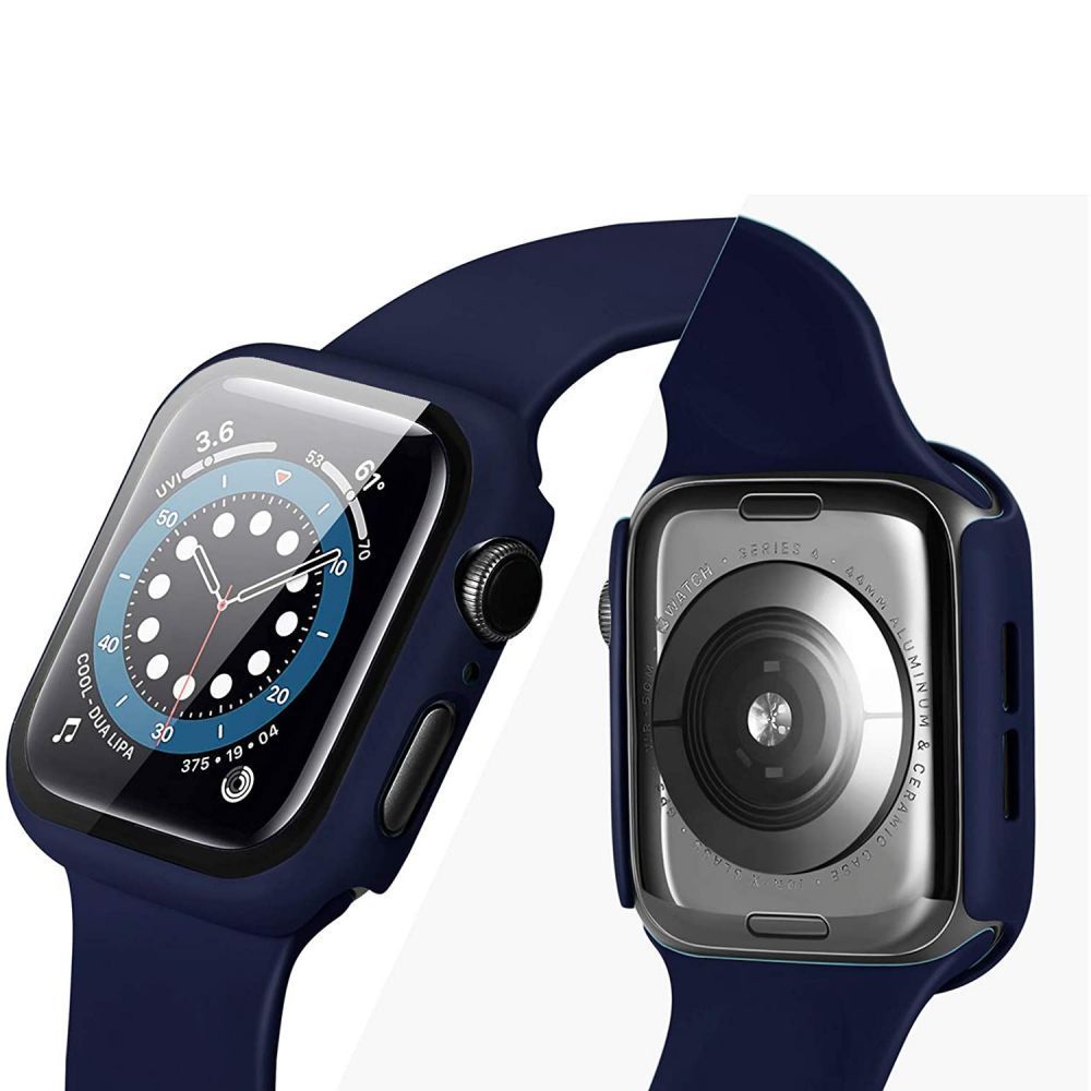 360° SCHUTZHÜLLE FÜR APPLE WATCH 41 MM DOOP DEFENSE 360GUARD KLAR