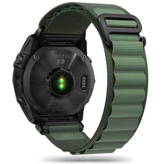 NYLONARM BAND FÜR GARMIN 22MM FENIX 5 / 6 / 6 PRO / 7 HEYBAND NYLON PRO MILITARY GREEN