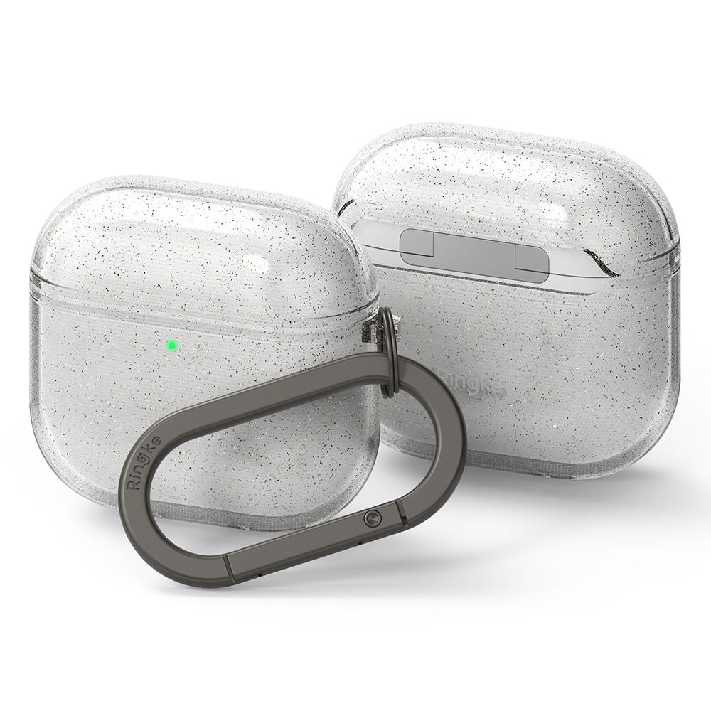 RINGKE AIR HÜLLE FÜR APPLE AIRPODS 4 GLITZER KLAR