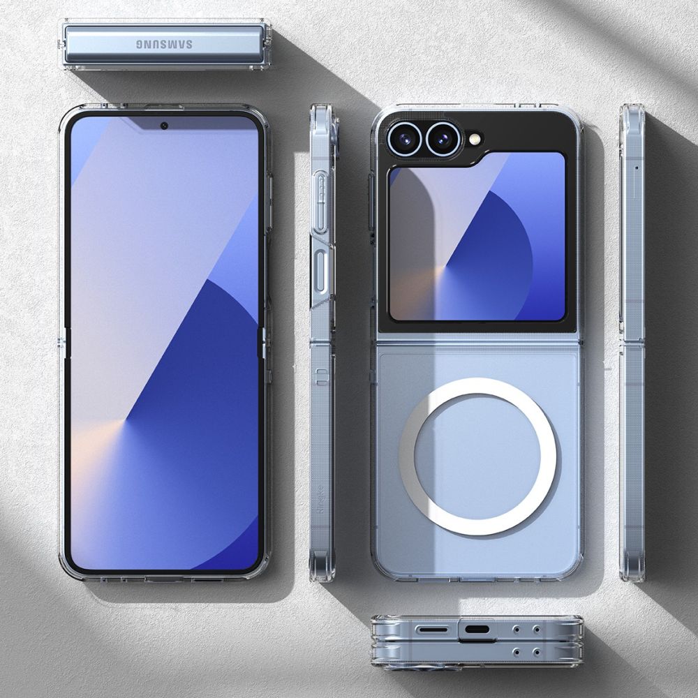 HÜLLE FÜR GALAXY Z FLIP 6 RINGKE FUSION MAGNETIC MAGSAFE KLAR