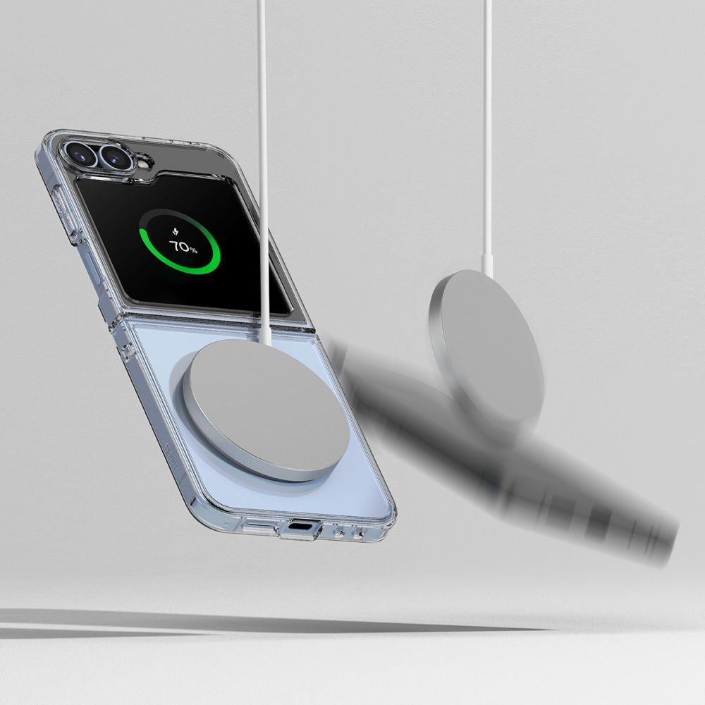 HÜLLE FÜR GALAXY Z FLIP 6 RINGKE FUSION MAGNETIC MAGSAFE KLAR