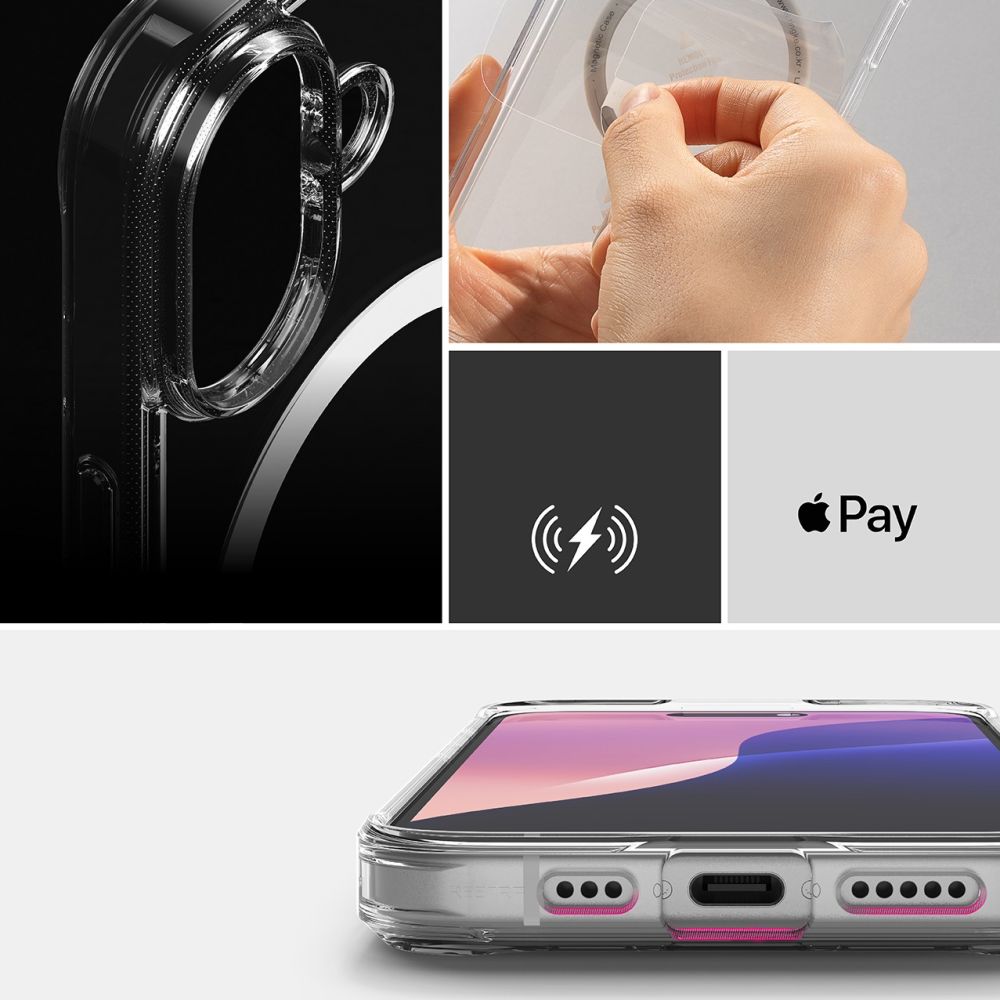 RINGKE FUSION MAGNETIC MAGSAFE IPHONE 16 CLEAR HÜLLE