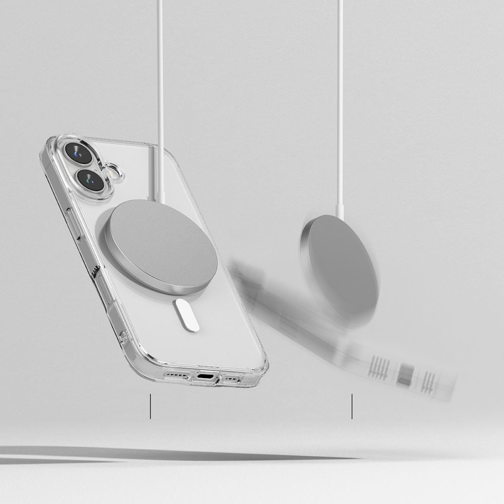 RINGKE FUSION MAGNETIC MAGSAFE IPHONE 16 CLEAR HÜLLE