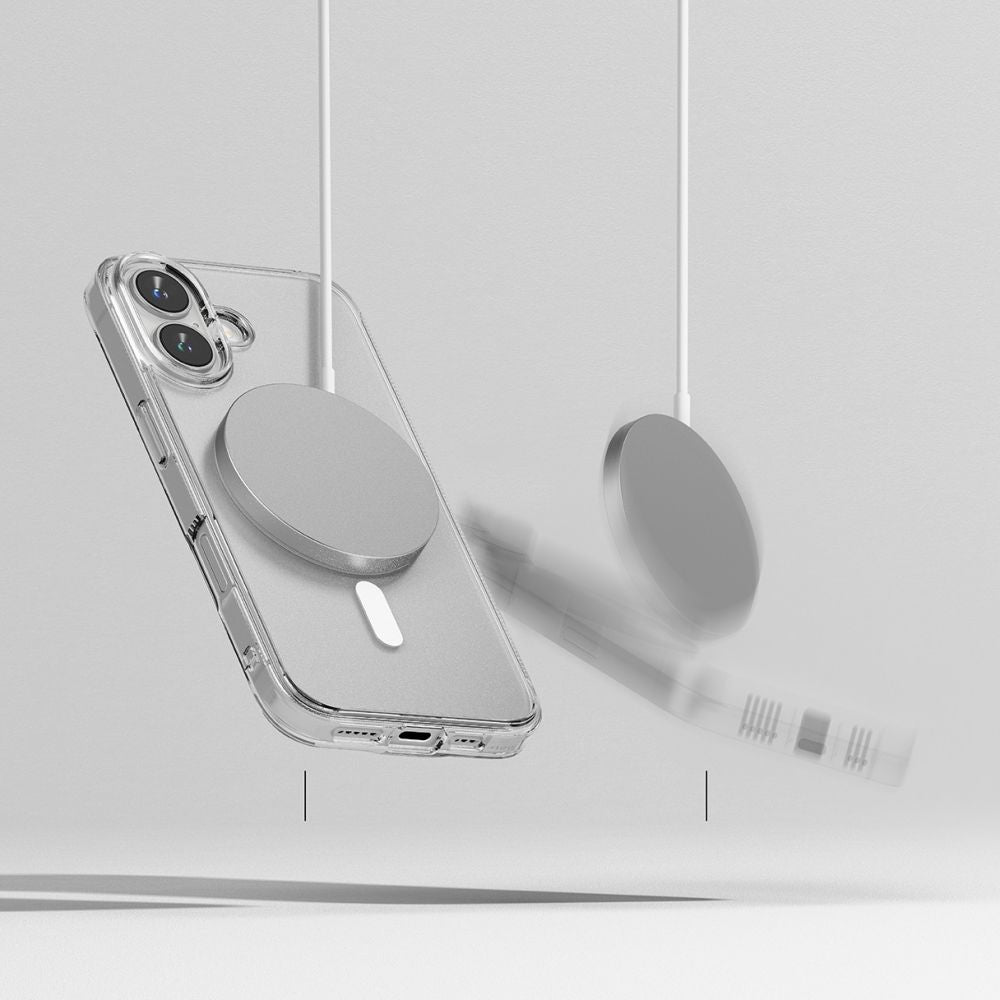 RINGKE FUSION MAGNETIC MAGSAFE IPHONE 16 MATTE CLEAR HÜLLE