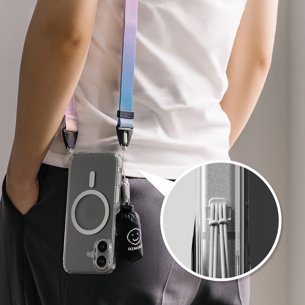 RINGKE FUSION MAGNETIC MAGSAFE IPHONE 16 MATTE CLEAR HÜLLE