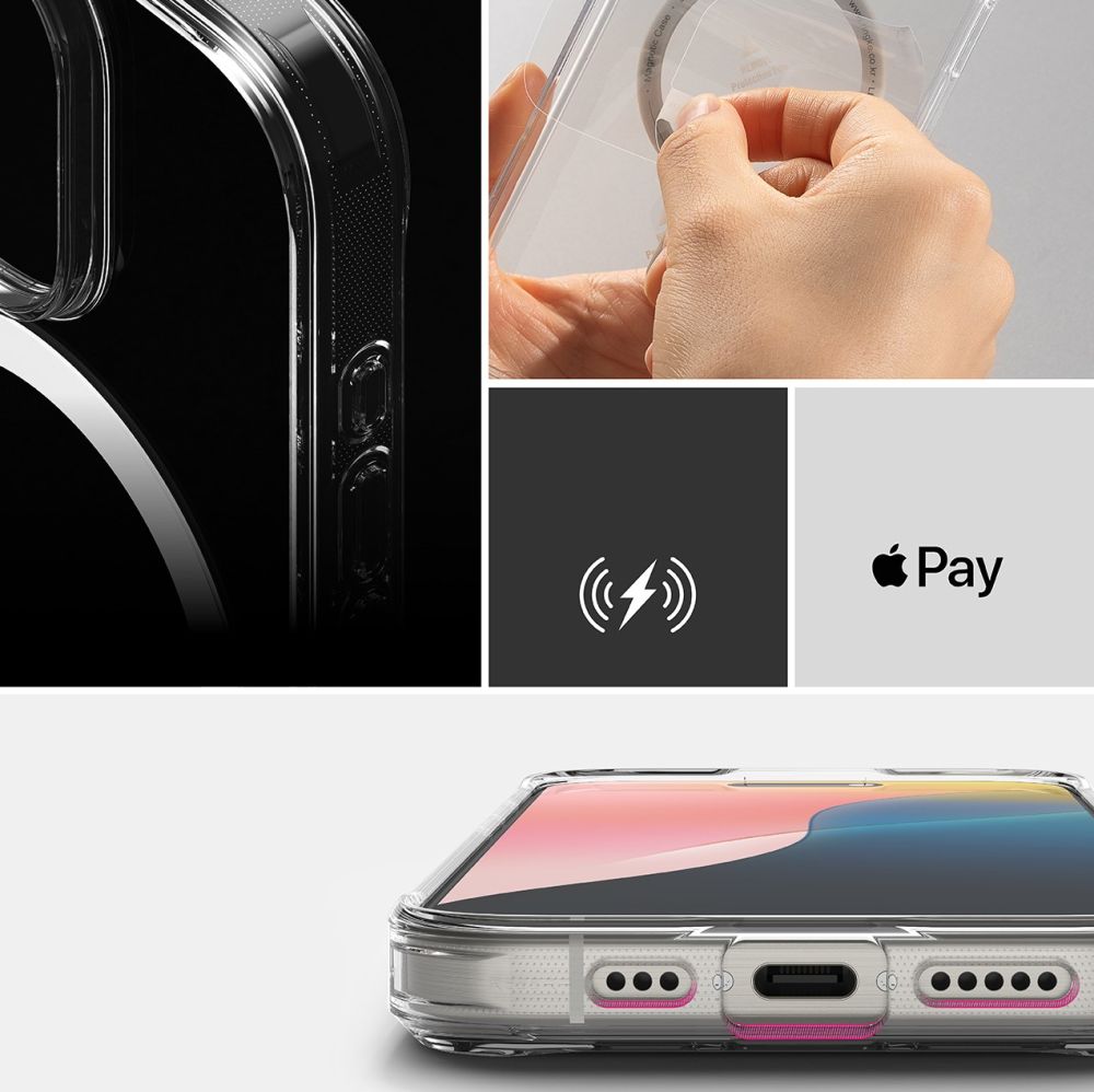 RINGKE FUSION MAGNETIC MAGSAFE IPHONE 16 PRO MAX KLAR HÜLLE
