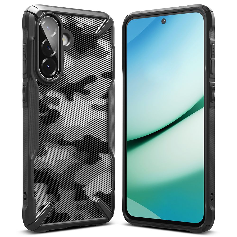 RINGKE FUSION X HÜLLE GALAXY A36 / A56 5G CAMO SCHWARZ