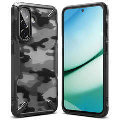 RINGKE FUSION X HÜLLE GALAXY A36 / A56 5G CAMO SCHWARZ