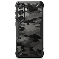RINGKE FUSION X HÜLLE GALAXY S25 CAMO SCHWARZ
