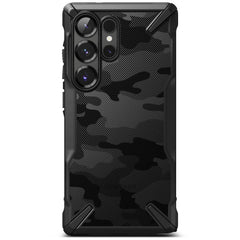 RINGKE FUSION X HÜLLE GALAXY S25 ULTRA CAMO SCHWARZ