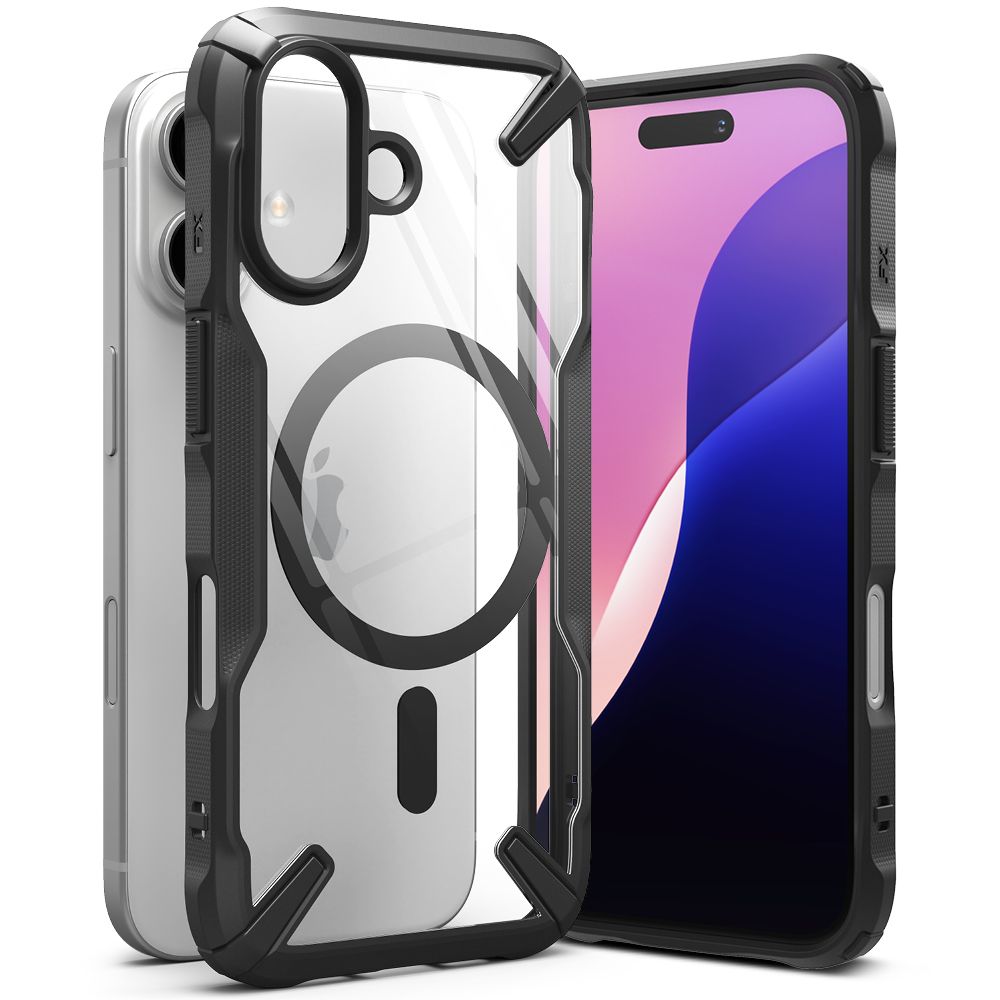 RINGKE FUSION X MAGNETISCHER MAGSAFE IPHONE 16 SCHWARZ