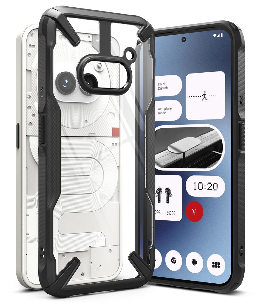 RINGKE FUSION X HÜLLE FÜR NOTHING PHONE 2A / 2A PLUS SCHWARZ