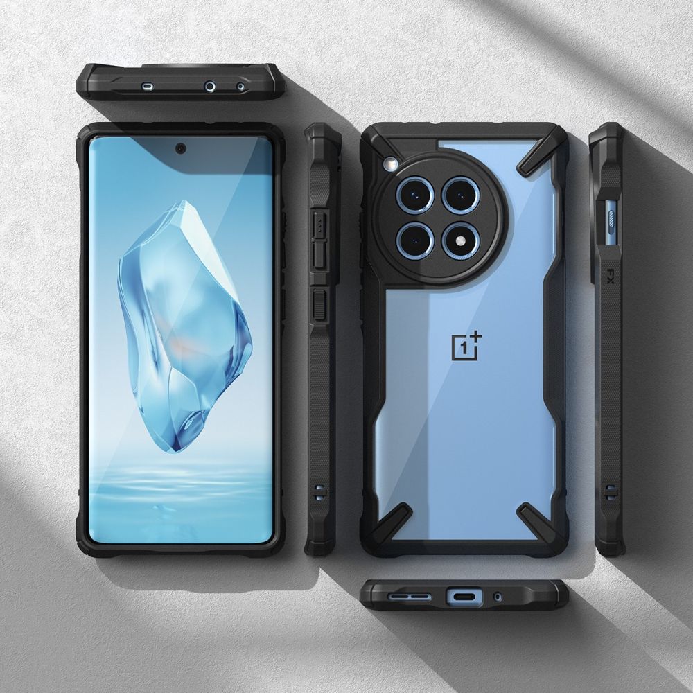 RINGKE FUSION X HÜLLE FÜR ONEPLUS 12R SCHWARZ