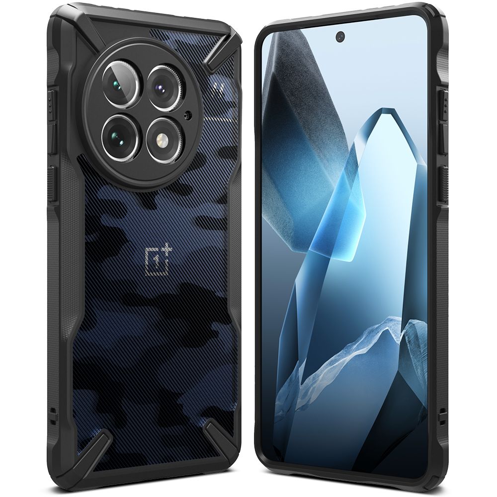 RINGKE FUSION X HÜLLE ONEPLUS 13 CAMO SCHWARZ