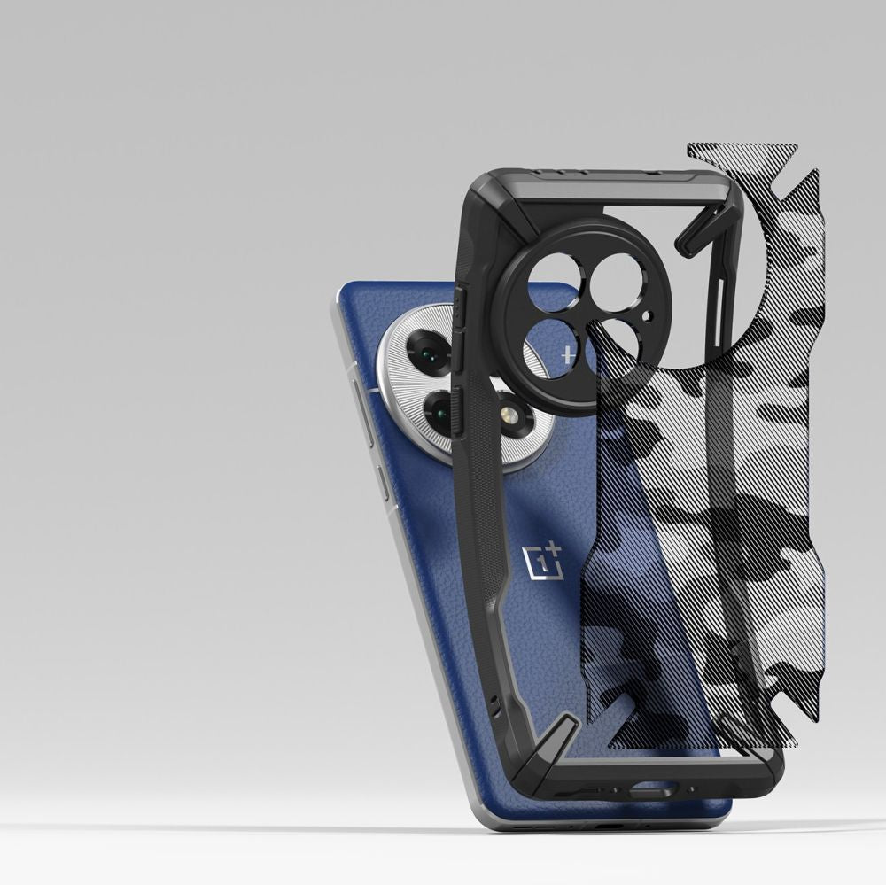 RINGKE FUSION X HÜLLE ONEPLUS 13 CAMO SCHWARZ