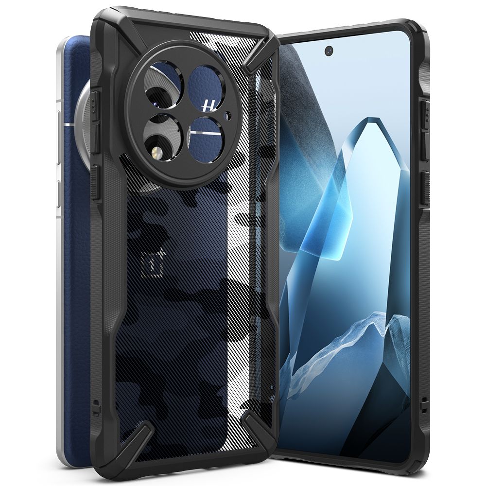 RINGKE FUSION X HÜLLE ONEPLUS 13 CAMO SCHWARZ