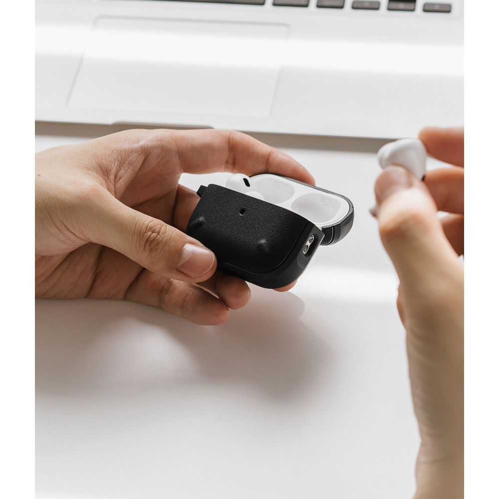 RINGKE ONYX HÜLLE FÜR APPLE AIRPODS PRO 1 / 2 SCHWARZ