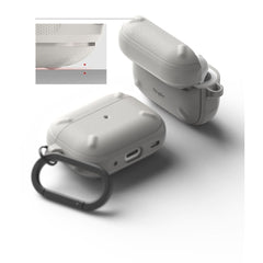 RINGKE ONYX HÜLLE FÜR APPLE AIRPODS PRO 1 / 2 WARM GRAU
