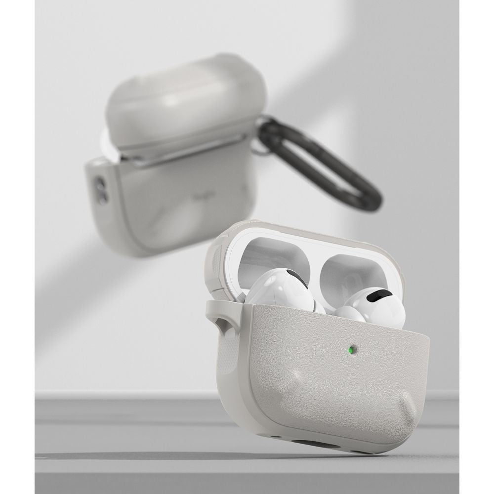 RINGKE ONYX HÜLLE FÜR APPLE AIRPODS PRO 1 / 2 WARM GRAU