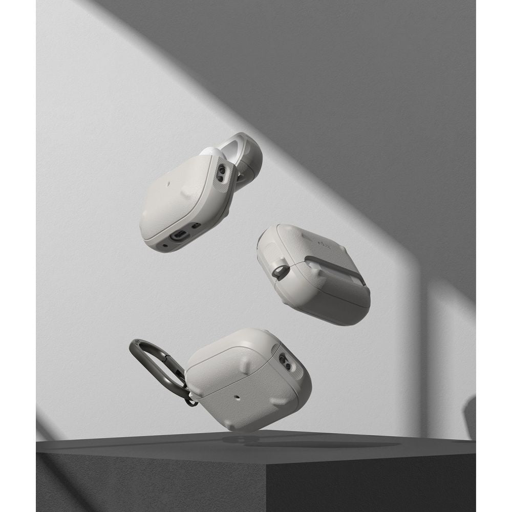 RINGKE ONYX HÜLLE FÜR APPLE AIRPODS PRO 1 / 2 WARM GRAU