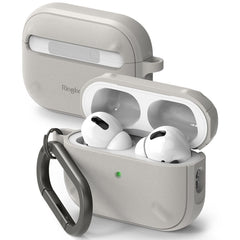RINGKE ONYX HÜLLE FÜR APPLE AIRPODS PRO 1 / 2 WARM GRAU