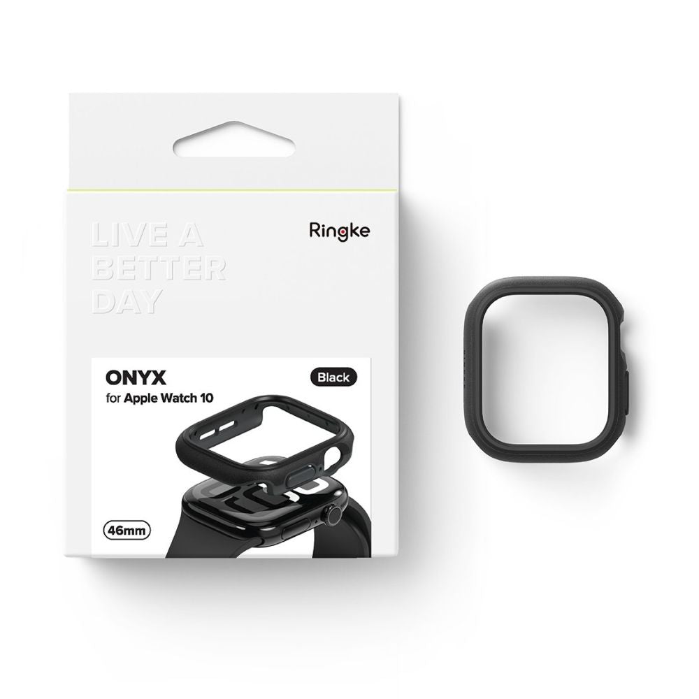 RINGKE ONYX HÜLLE APPLE WATCH 10 (46 MM) SCHWARZ